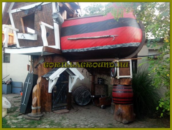 Gorillaground Giant Pirates Playground Játszótér