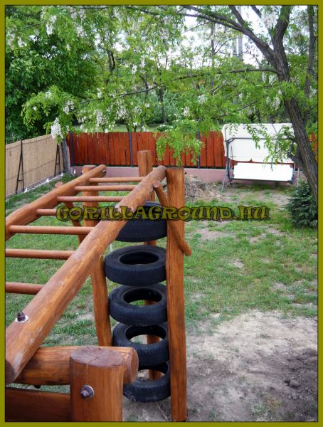 Gorillaground Akác Rönk Játszótér Bodrog