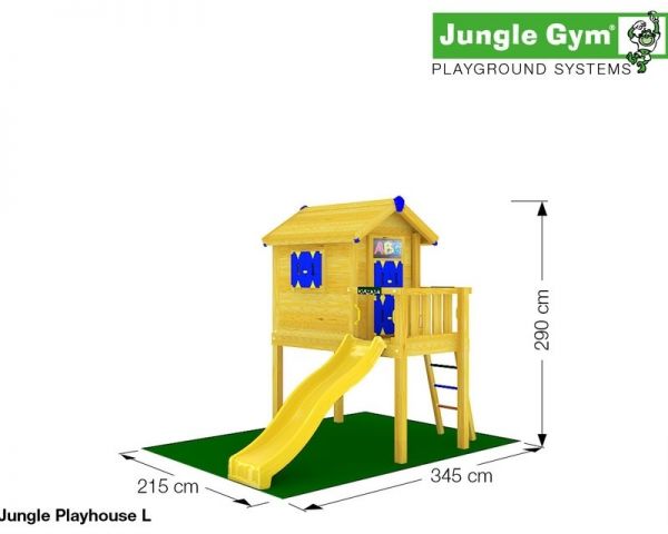 Jungle Gym Playhouse platform L kerti játszótér