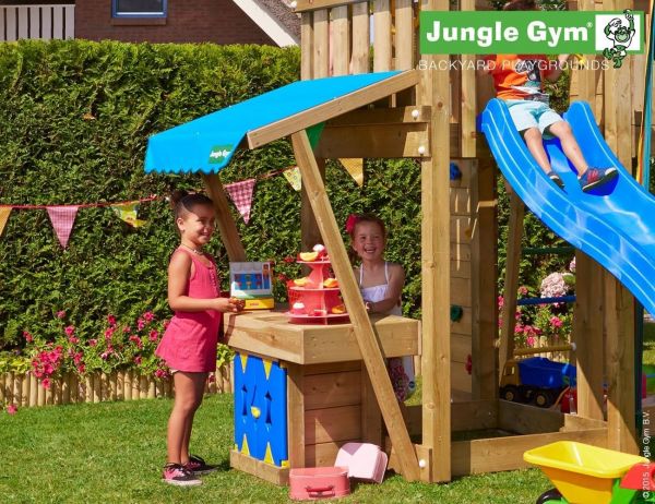 Jungle Gym Mini Market kerti játszótér modul